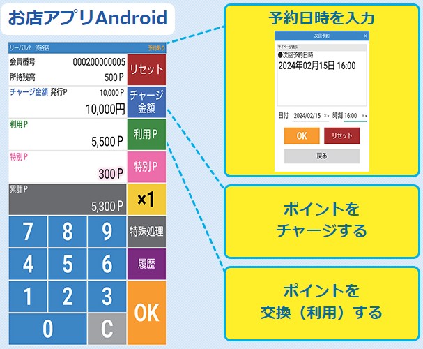 お店アプリAndroid