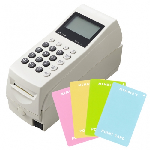 パステルカード（ロイコ式リライトカード）薄手タイプ
４色から選べる安価な既製デザインリライトPETカード